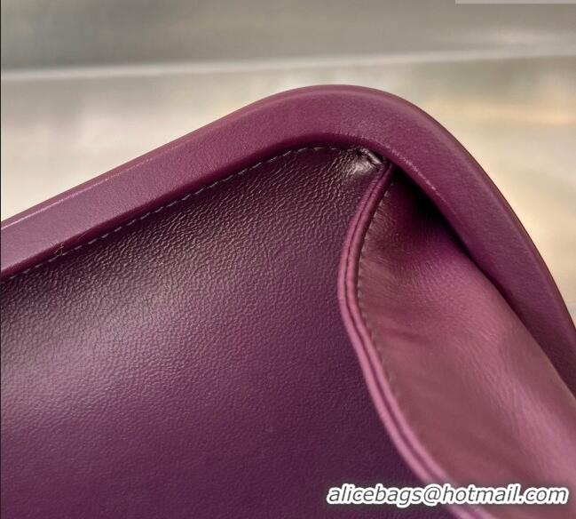 Grade Quality Bottega Veneta Knot Minaudiere Clutch in Foulard Intreccio Leather 717622 Dark Burgundy 2024