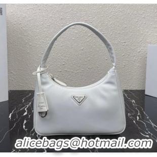 Top Grade Prada Re-Nylon Prada Re-Edition 2000 mini-bag 1NE515 P123020 White 2024