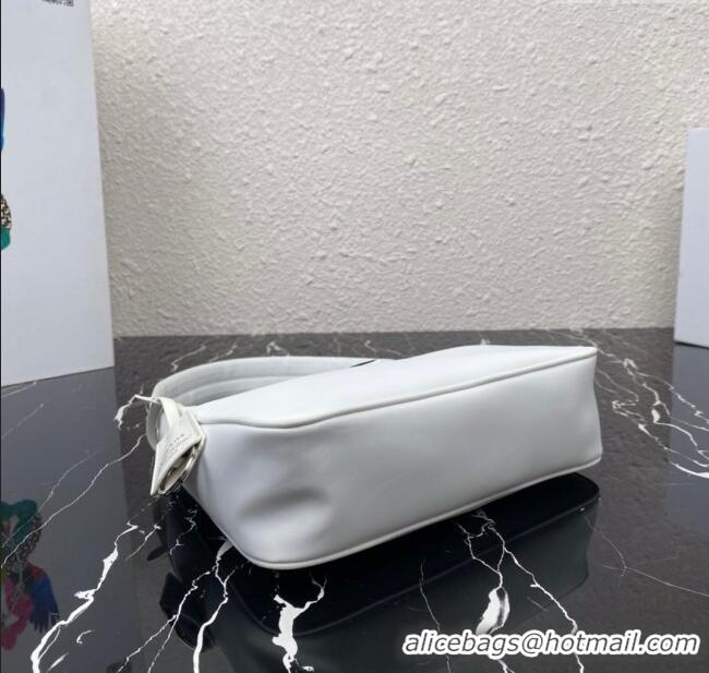 Top Grade Prada Re-Nylon Prada Re-Edition 2000 mini-bag 1NE515 P123020 White 2024