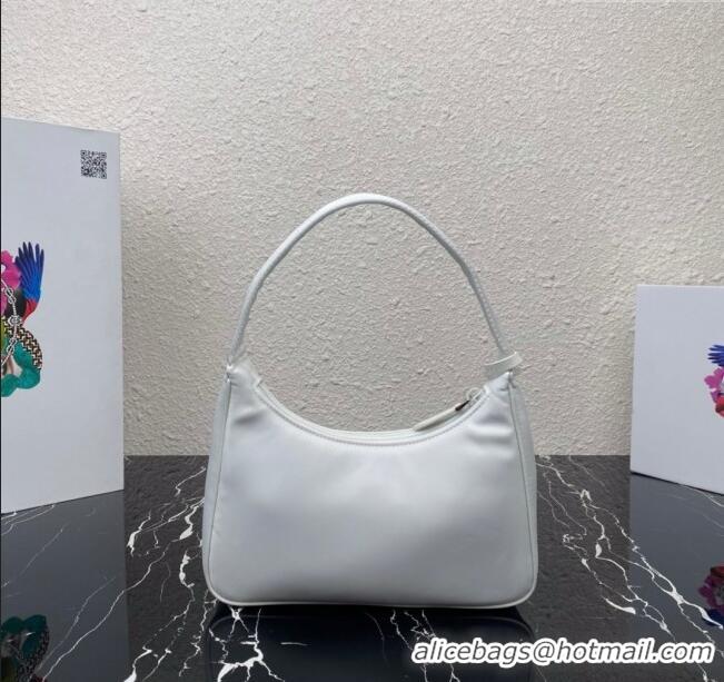 Top Grade Prada Re-Nylon Prada Re-Edition 2000 mini-bag 1NE515 P123020 White 2024