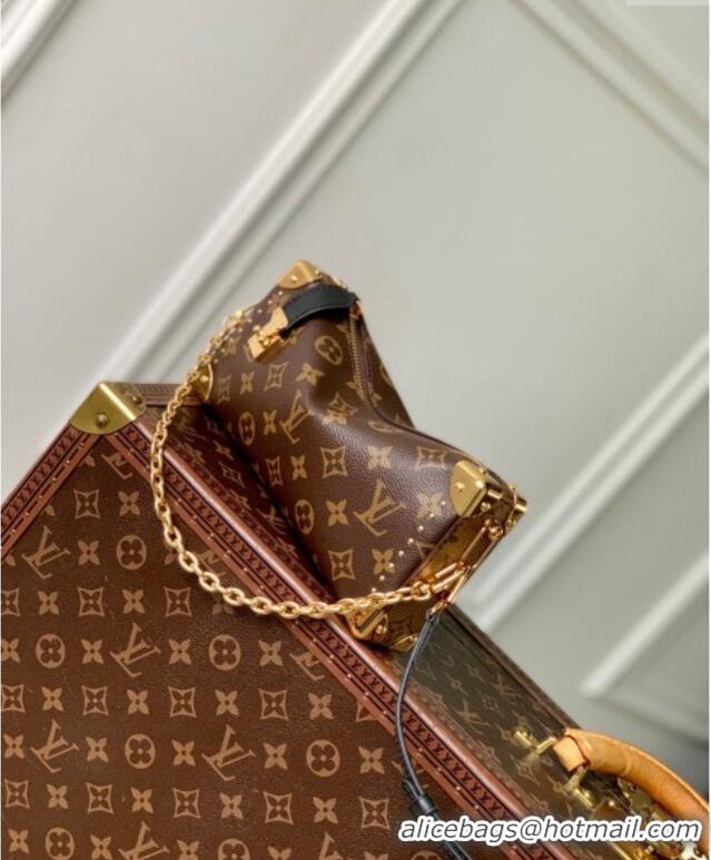 Good Quality Louis Vuitton Slim Trunk Hobo bag in Monogram Canvas M13147 2024