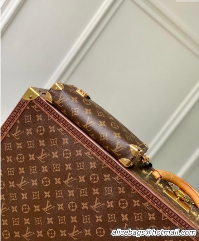 Good Quality Louis Vuitton Slim Trunk Hobo bag in Monogram Canvas M13147 2024