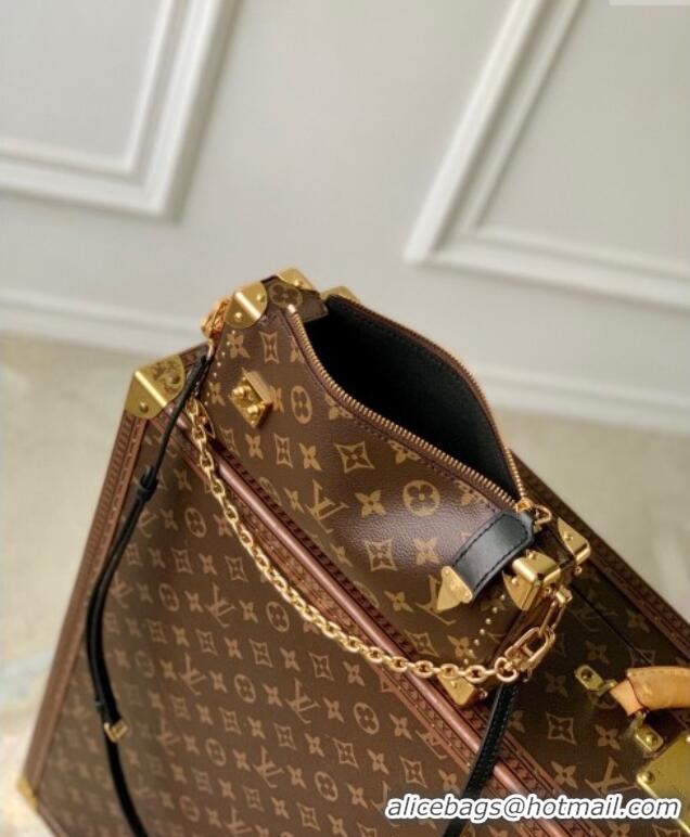 Good Quality Louis Vuitton Slim Trunk Hobo bag in Monogram Canvas M13147 2024