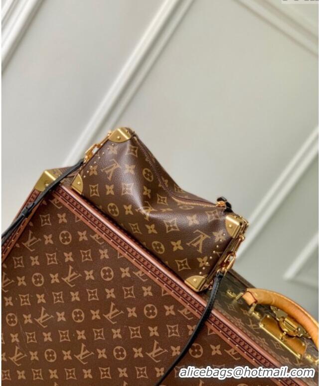 Good Quality Louis Vuitton Slim Trunk Hobo bag in Monogram Canvas M13147 2024