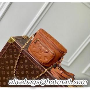 Classic Specials Louis Vuitton Mini Bumbag in Monogram Empreinte Embossed Leather M83275 Cognac Brown 2024