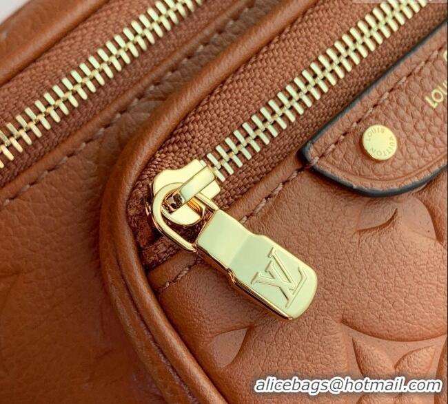 Classic Specials Louis Vuitton Mini Bumbag in Monogram Empreinte Embossed Leather M83275 Cognac Brown 2024