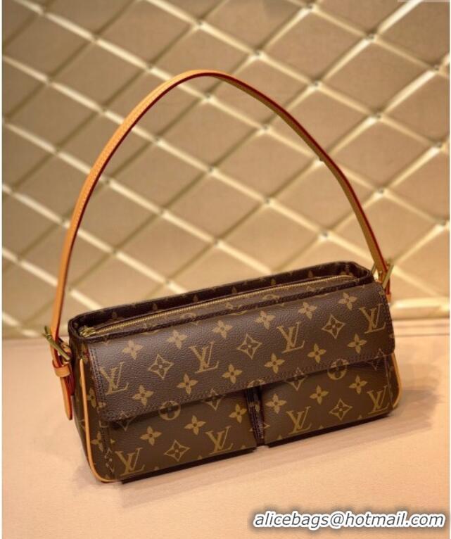 Best Price Louis Vuitton Vintage Monogram Canvas Small Shoulder Bag M45467 2024