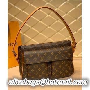 Top Grade Louis Vuitton Vintage Monogram Canvas Large Shoulder Bag M45468 2024