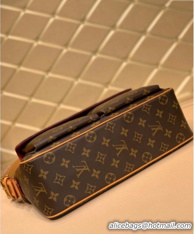 Top Grade Louis Vuitton Vintage Monogram Canvas Large Shoulder Bag M45468 2024