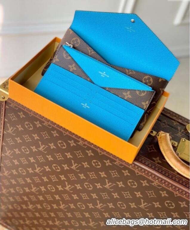 Good Quality Louis Vuitton Kirigami Organizer Pouch Set M12359 Gaston Blue 2024