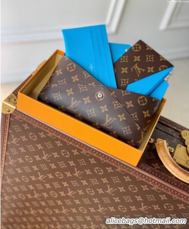 Good Quality Louis Vuitton Kirigami Organizer Pouch Set M12359 Gaston Blue 2024