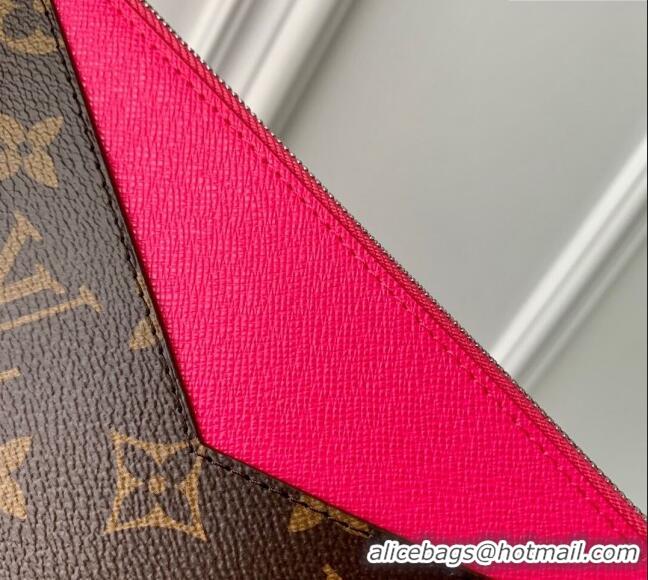 Grade Quality Louis Vuitton Kirigami Organizer Pouch Set M12403 Pondichery Pink 2024