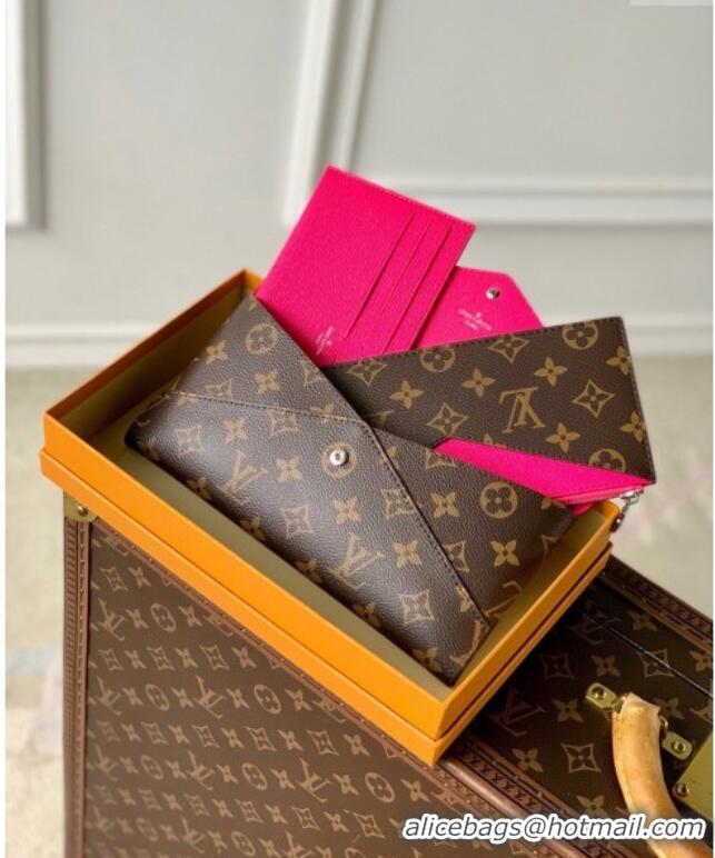 Grade Quality Louis Vuitton Kirigami Organizer Pouch Set M12403 Pondichery Pink 2024