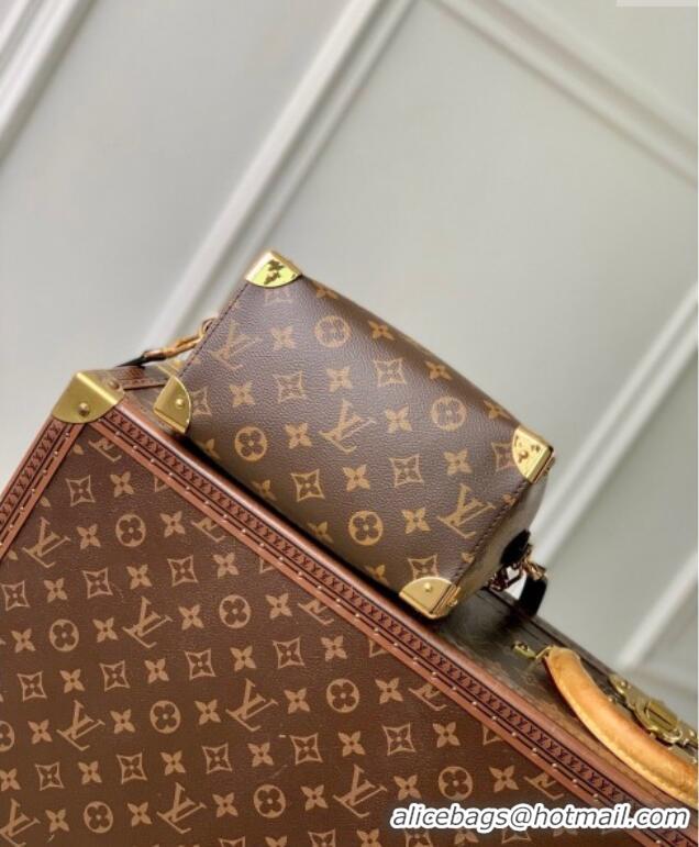 Reasonable Price Louis Vuitton Speedy Trunk 20 bag in Monogram canvas with Studs M13146 2024