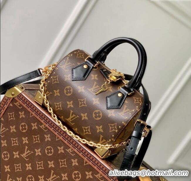 Reasonable Price Louis Vuitton Speedy Trunk 20 bag in Monogram canvas with Studs M13146 2024