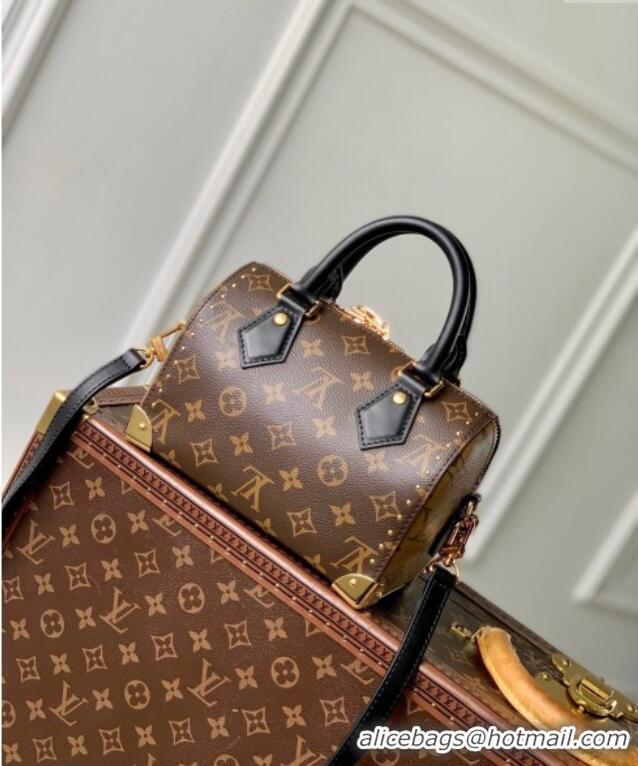 Reasonable Price Louis Vuitton Speedy Trunk 20 bag in Monogram canvas with Studs M13146 2024