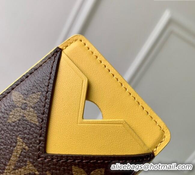 Top Grade Louis Vuitton Porte-Cartes Magnet Card Holder M12853 Yellow 2024