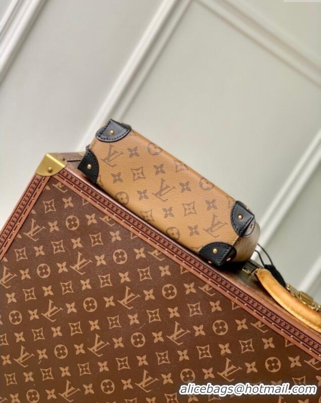 Pretty Style Louis Vuitton Noe Trunk PM Bucket Bag in Monogram Canvas M13324 Monogram Reverse Cruise 2025