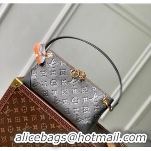 Buy Cheapest Louis Vuitton Pochette Sevres Hobo Bag Gun Metal Supple Grained Leather M12174 2024