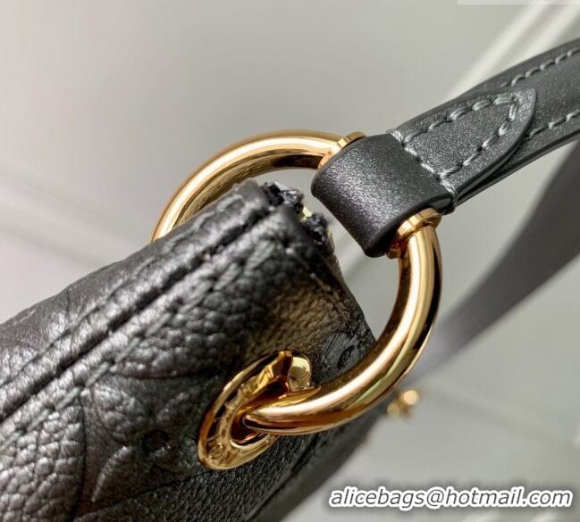 Buy Cheapest Louis Vuitton Pochette Sevres Hobo Bag Gun Metal Supple Grained Leather M12174 2024