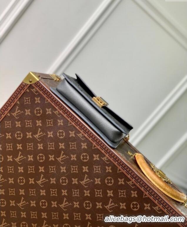 New Fashion Louis Vuitton Wallet On Chain Métis Mini Bag in Monogram Empreinte Leather M12716 Gun Metal 2024