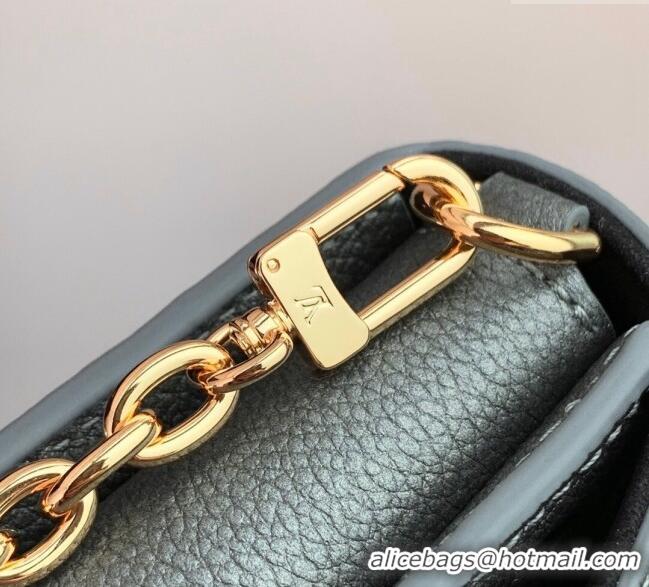 New Fashion Louis Vuitton Wallet On Chain Métis Mini Bag in Monogram Empreinte Leather M12716 Gun Metal 2024