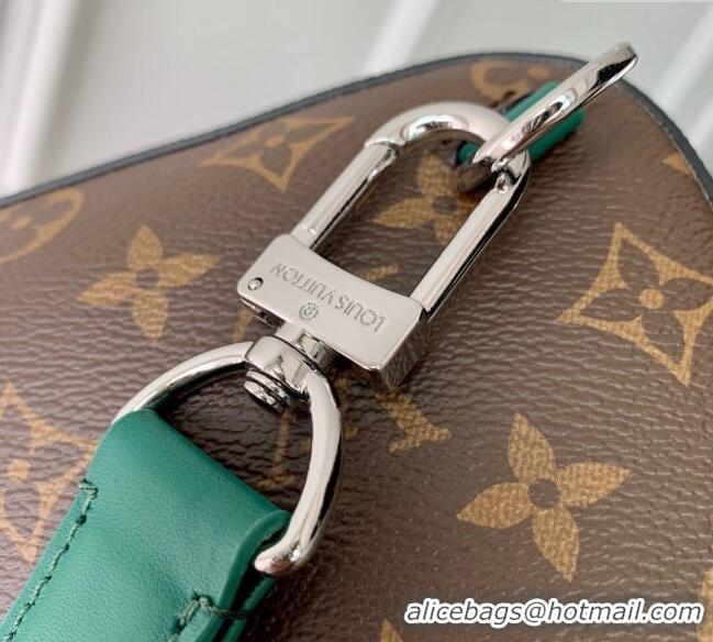 Top Quality Louis Vuitton Mens Avenue Slingbag in Borneo Green Monogram Macassar Canvas M12734