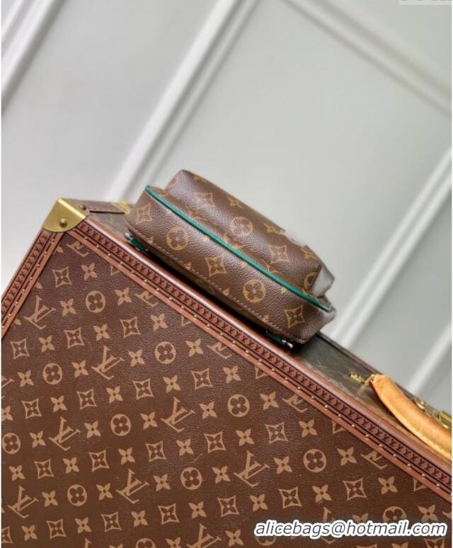 Top Quality Louis Vuitton Mens Avenue Slingbag in Borneo Green Monogram Macassar Canvas M12734