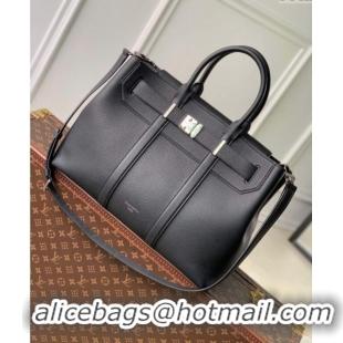 Top Grade Louis Vuitton Georges Tote MM bag in Calfskin M23153 Black 2024