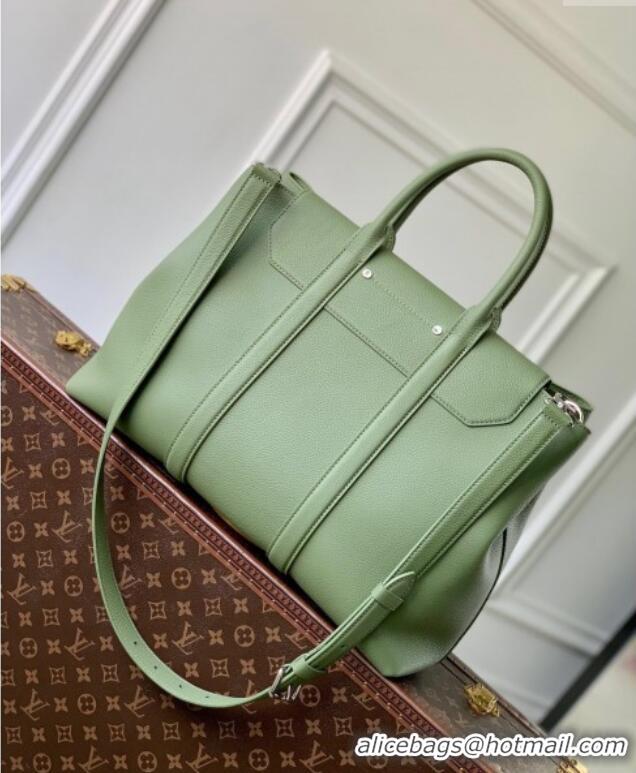 Good Taste Louis Vuitton Georges Tote MM bag in Calfskin M23154 Green 2024