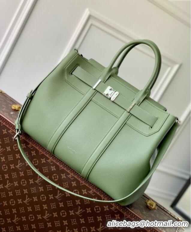 Good Taste Louis Vuitton Georges Tote MM bag in Calfskin M23154 Green 2024