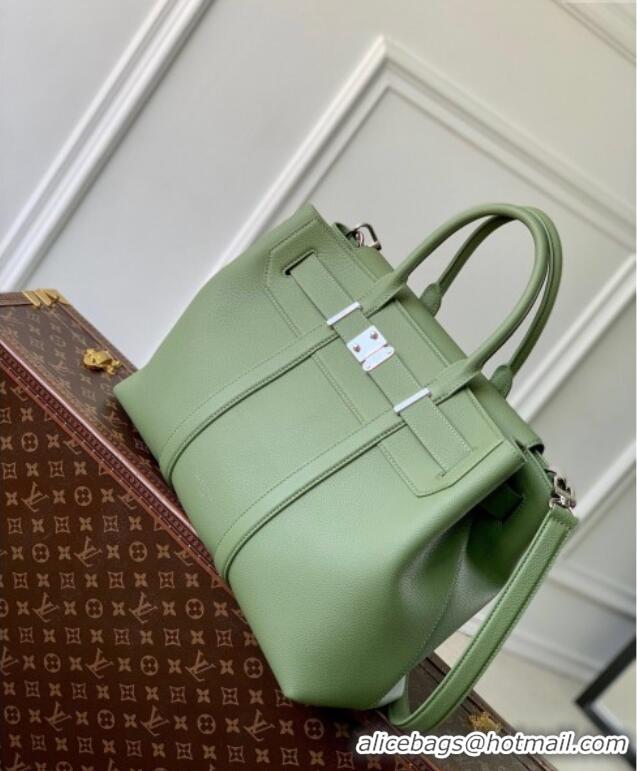 Good Taste Louis Vuitton Georges Tote MM bag in Calfskin M23154 Green 2024