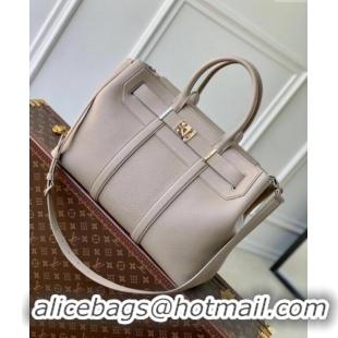 Grade Quality Louis Vuitton Georges Tote MM bag in Calfskin M11664 Grey 2024