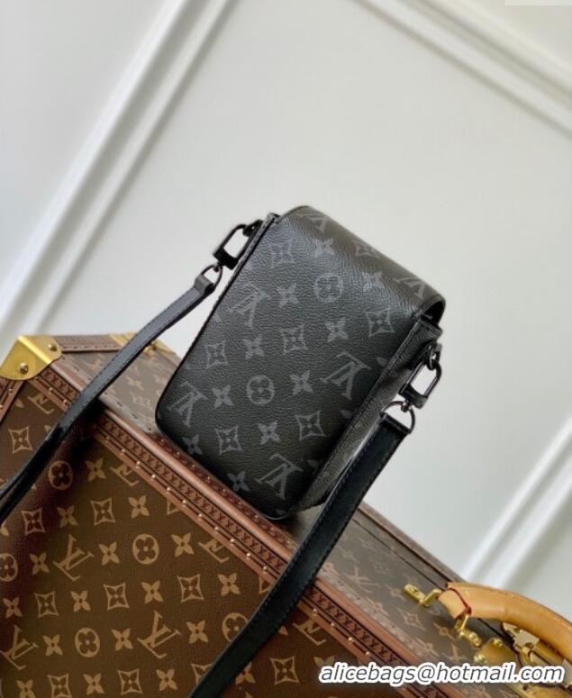 Buy Discount Louis Vuitton S-Lock Vertical Wearable Wallet in Black Monogram Canvas M81522 2024