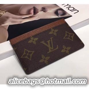 Trendy Design Louis Vuitton Card Holder Wallet M60703 Brown Monogram Canvas 2024