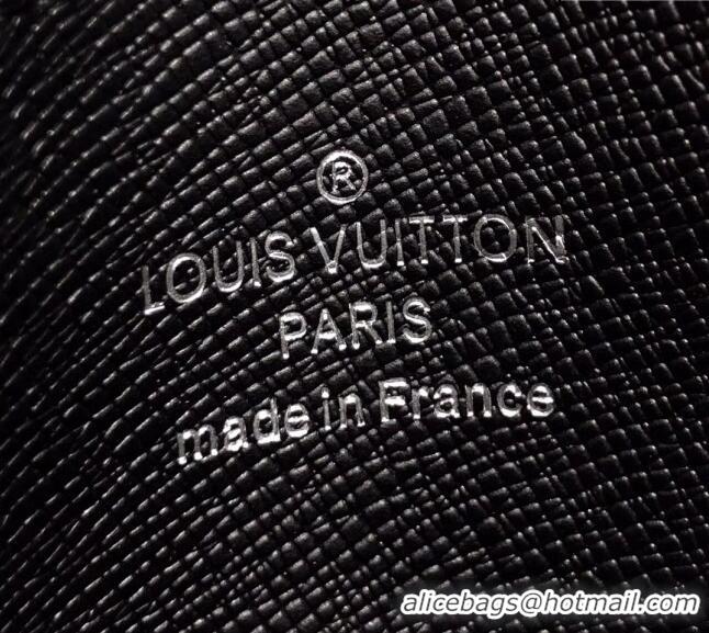 Good Product Louis Vuitton Card Holder Wallet M60703 Damier Graphite Canvas 2024