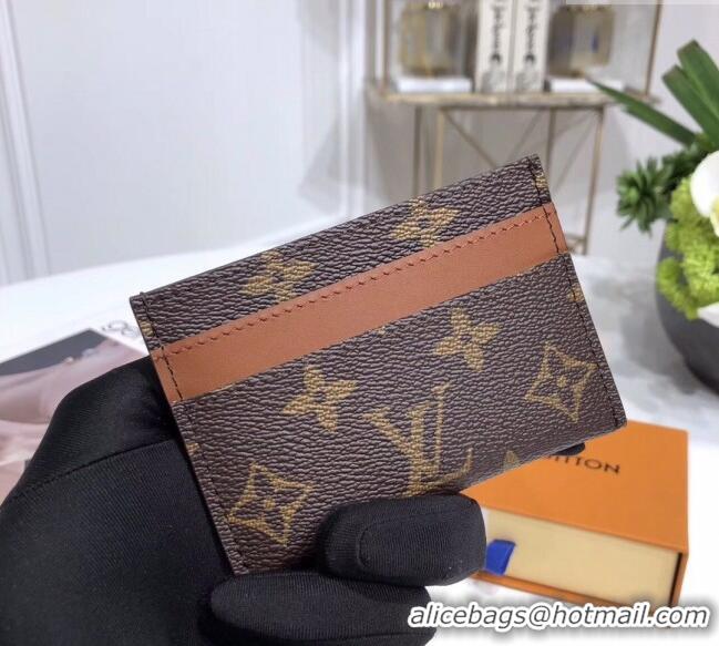 Luxurious Louis Vuitton Card Holder Wallet M60703 Monogram Canvas/Brown 2024