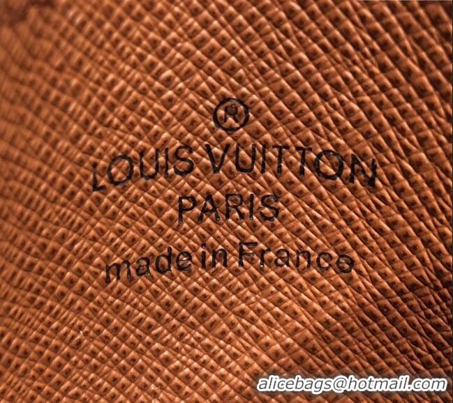 Luxurious Louis Vuitton Card Holder Wallet M60703 Monogram Canvas/Brown 2024