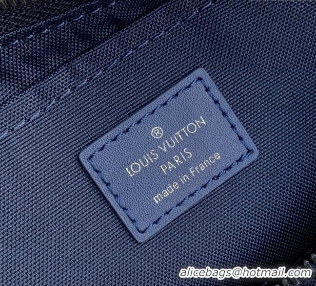 Famous Brand Louis Vuitton Hamac Hobo Bag PM in Navy Blue Monogram Gradient Canvas M11594 2024