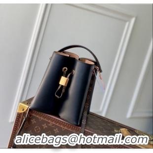 Promotional Louis Vuitton Bloom PM Bucket Bag in Black Calfskin leather M13843 2024