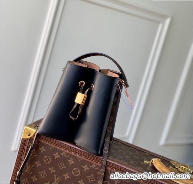 Promotional Louis Vuitton Bloom PM Bucket Bag in Black Calfskin leather M13843 2024