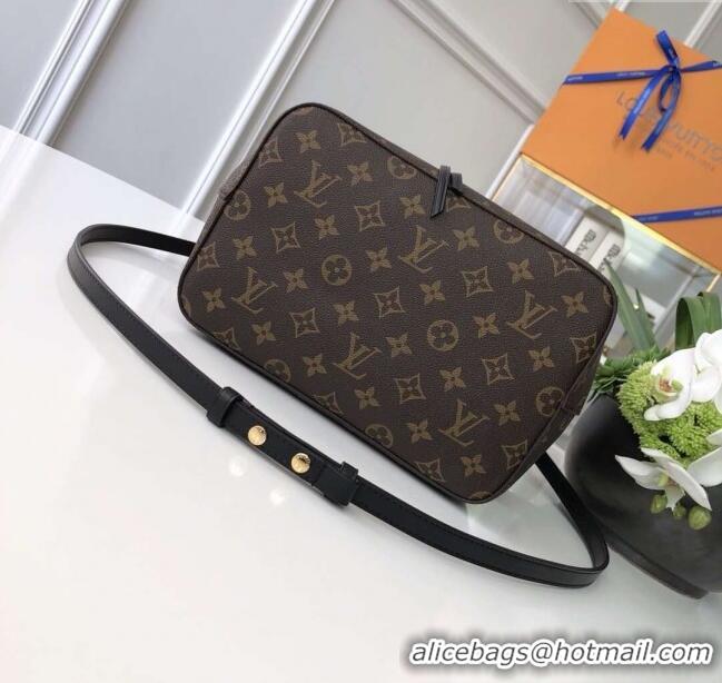 Top Grade Louis Vuitton NeoNoe MM Bucket Bag in Monogram Canvas M44020 Black 2024