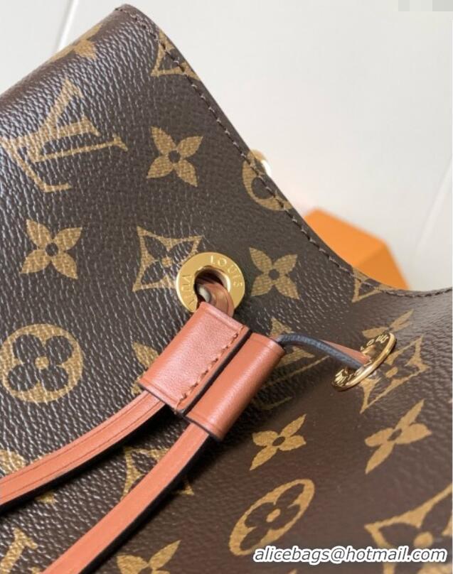 Big Discount Louis Vuitton NeoNoe MM Bucket Bag in Monogram Canvas M44887 Caramel 2024