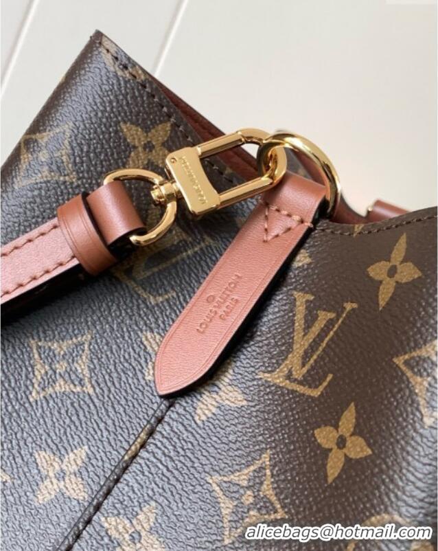 Big Discount Louis Vuitton NeoNoe MM Bucket Bag in Monogram Canvas M44887 Caramel 2024