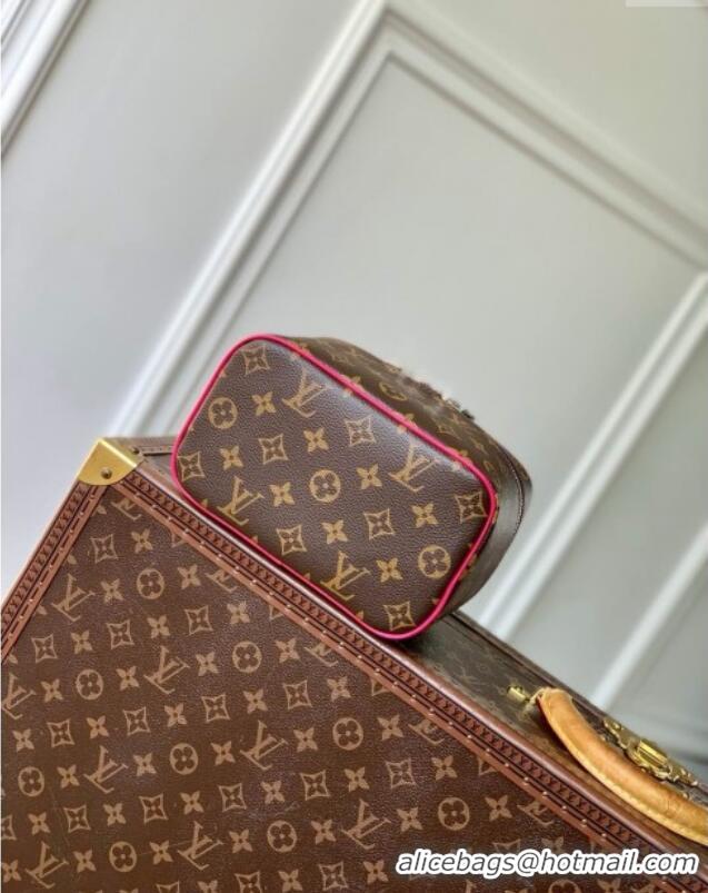 Top Grade Louis Vuitton Nice Mini Vanity Case in Monogram Canvas M12650 Pondichery Pink 2025