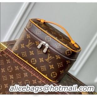 Super Quality Louis Vuitton Nice Mini Vanity Case in Monogram Canvas M12654 Yellow 2025