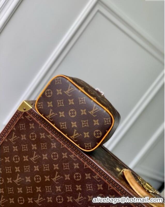 Super Quality Louis Vuitton Nice Mini Vanity Case in Monogram Canvas M12654 Yellow 2025