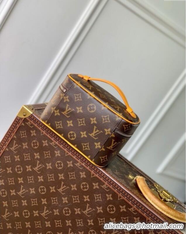 Super Quality Louis Vuitton Nice Mini Vanity Case in Monogram Canvas M12654 Yellow 2025