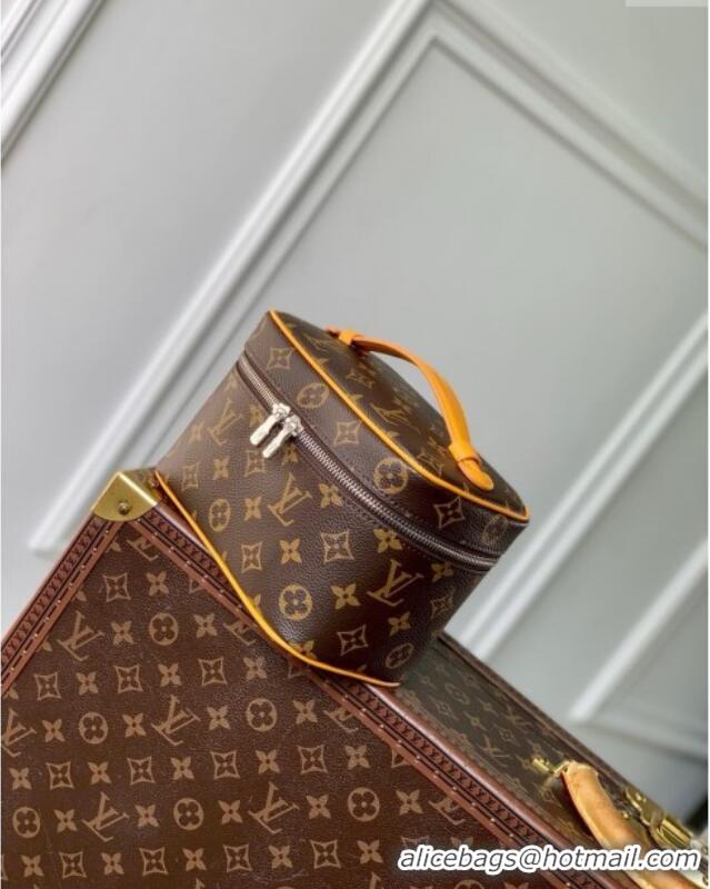 Super Quality Louis Vuitton Nice Mini Vanity Case in Monogram Canvas M12654 Yellow 2025