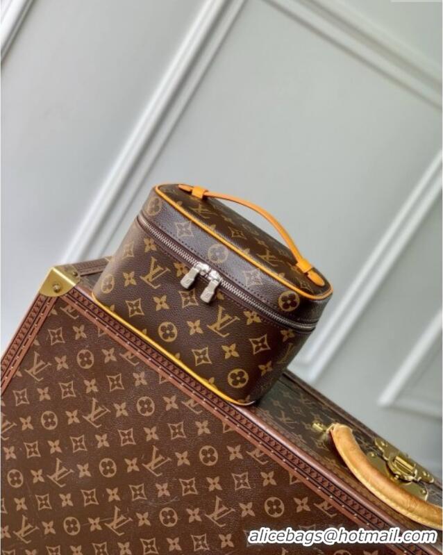 Super Quality Louis Vuitton Nice Mini Vanity Case in Monogram Canvas M12654 Yellow 2025